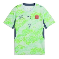 Camiseta Suiza Breel Embolo #7 Segunda Equipación Replica Mundial 2026 mangas cortas